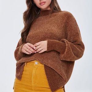 Fuzzy Brown Sweater SOLD